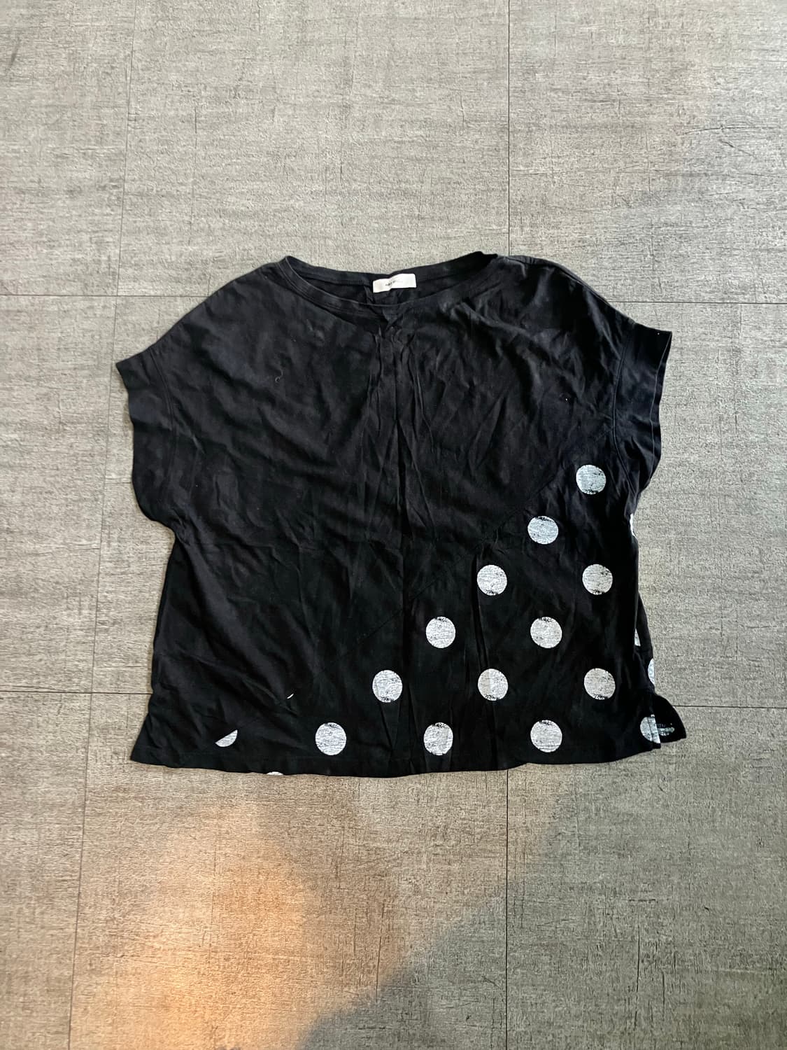 Nikoand 니코앤드 하구미모리걸 할메카지 도트 반팔티셔츠 상품이미지1