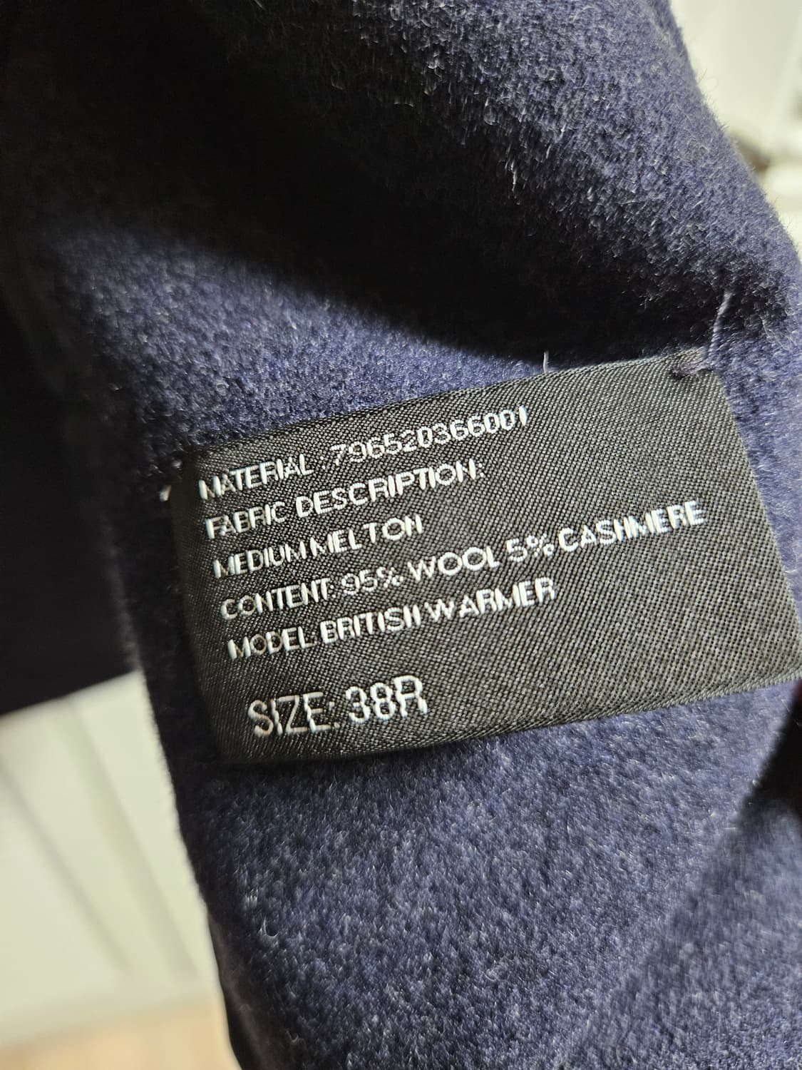 랄프로렌 블랙라벨 Ralph lauren black label 코트 상품이미지3