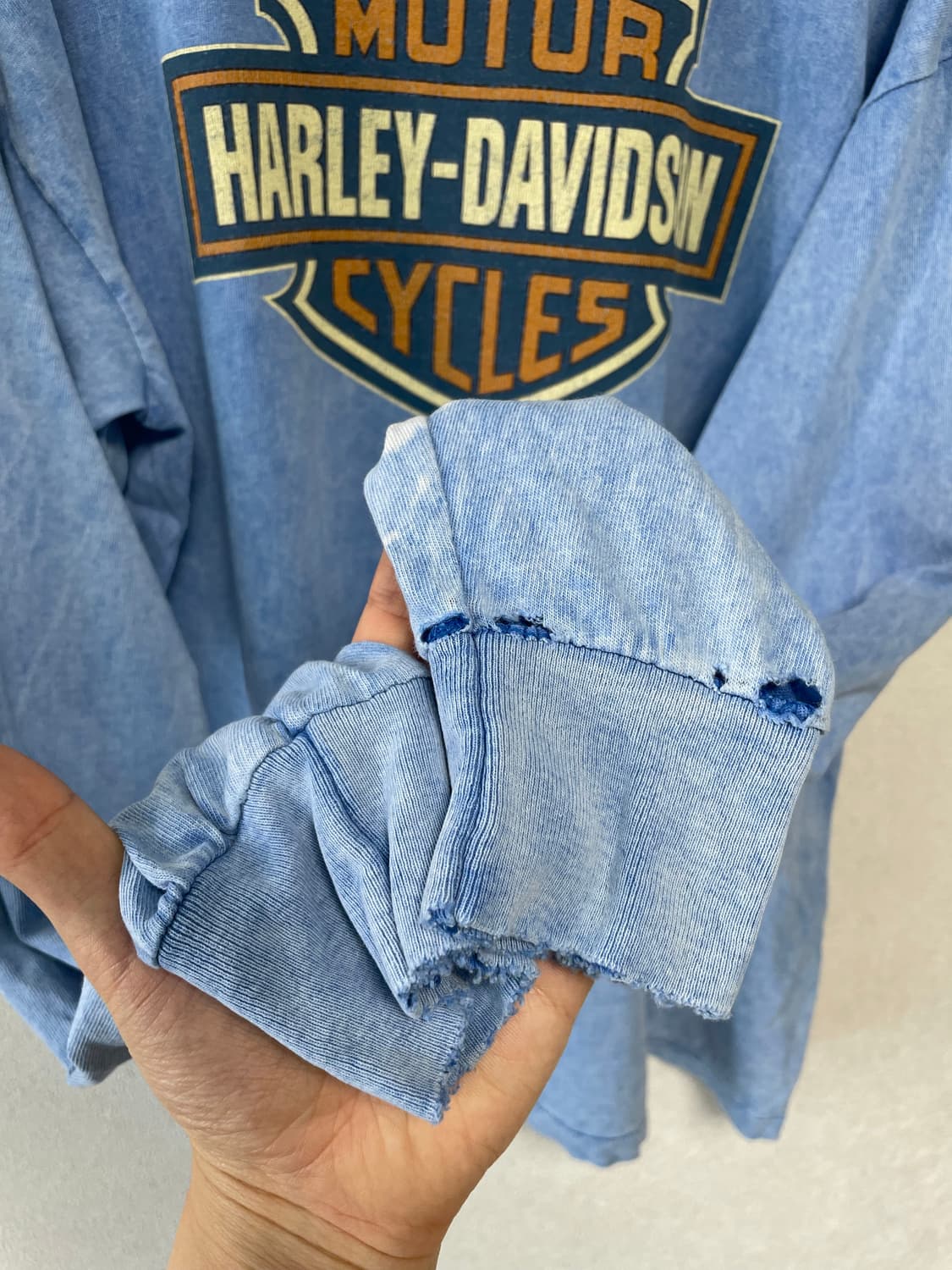 90s harley davidson grunge long sleeve 상품이미지8