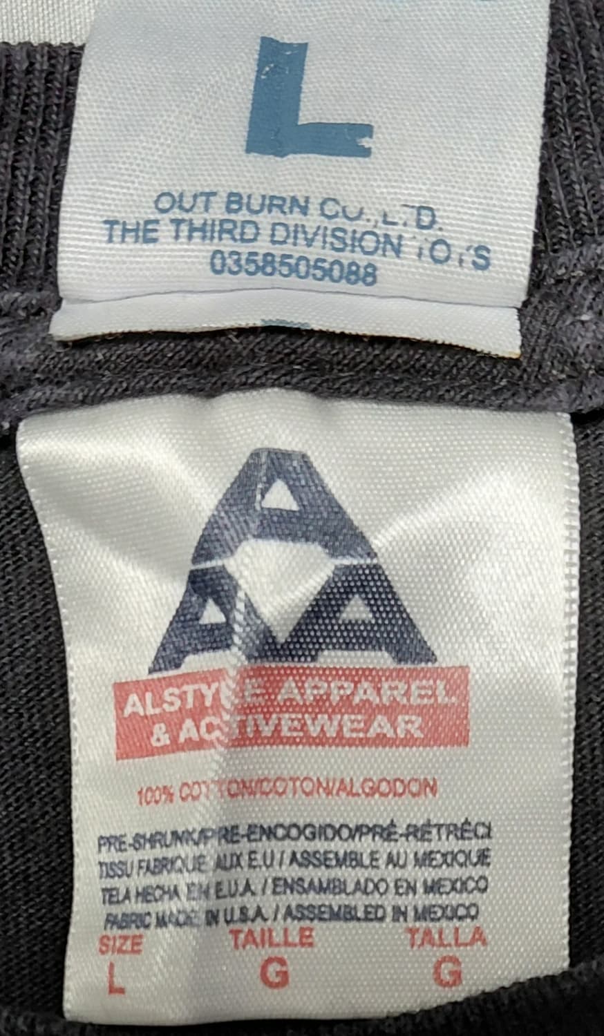 [L] 디즈니 x AAA 미키마우스 빈티지 풋볼 반팔 티셔츠 상품이미지5