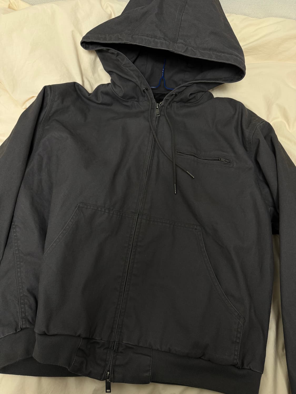 무신사 스탠다드 피그먼트 캔버스 후드 워크 자켓 상품이미지2