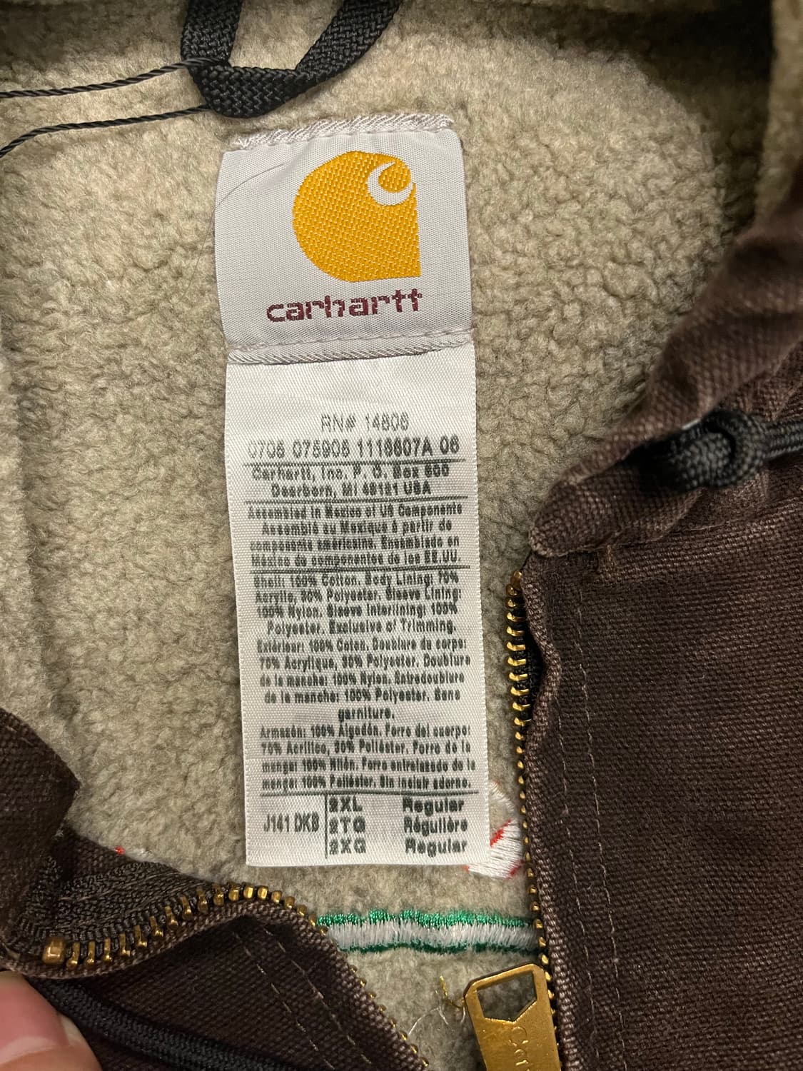 00s 칼하트 j141 dkb 시에라 자켓 상품이미지8