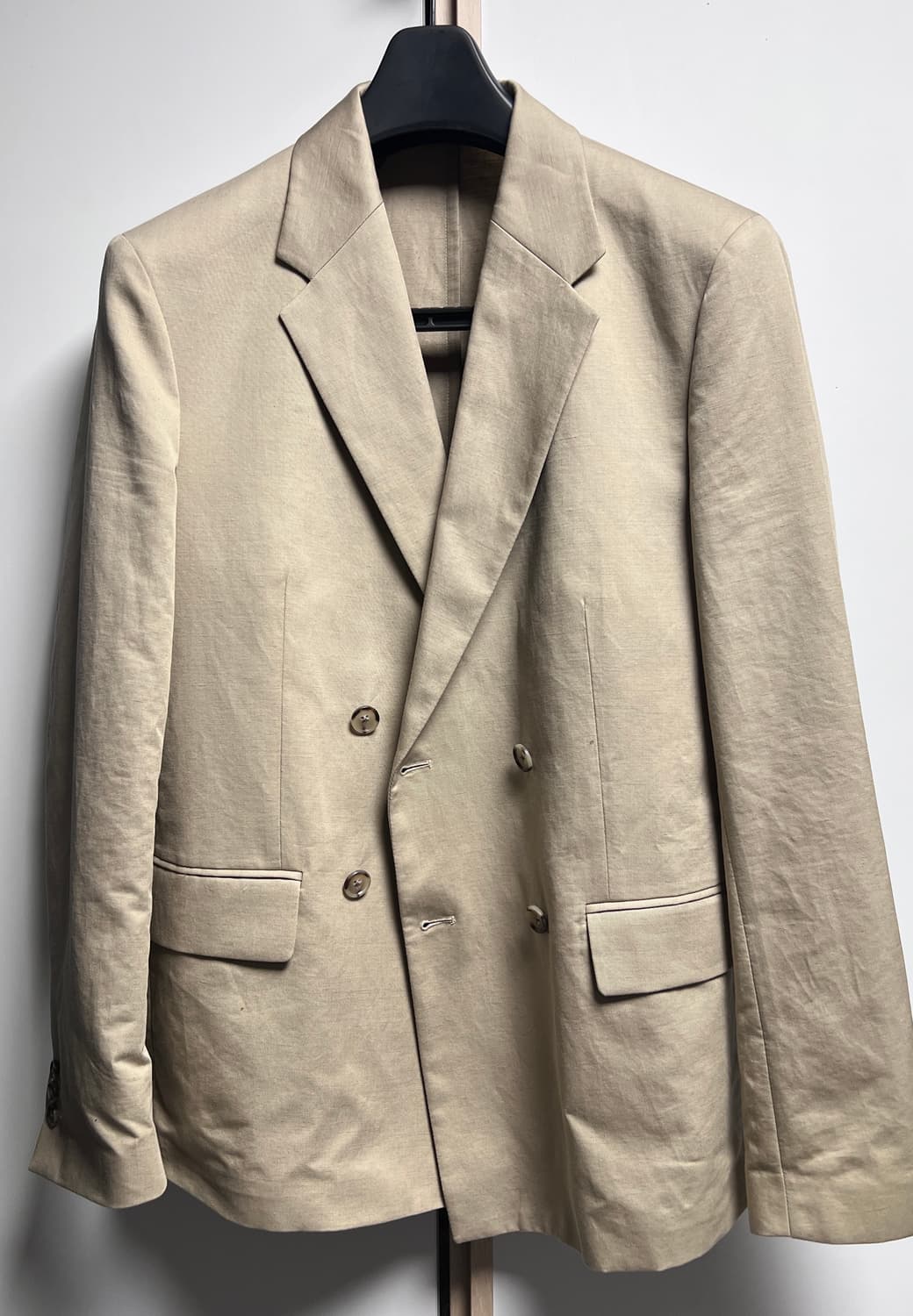 ZARA 자라 린넨-코튼 수트 블레이저 상품이미지1