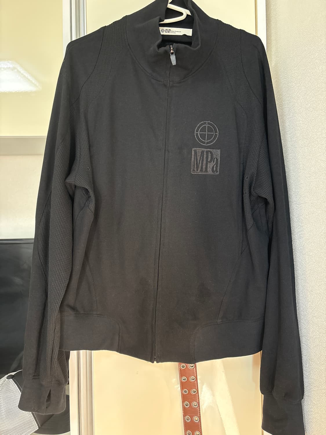 MPa CONTRAST ZIPPED JACKET (BLACK) M 상품이미지2