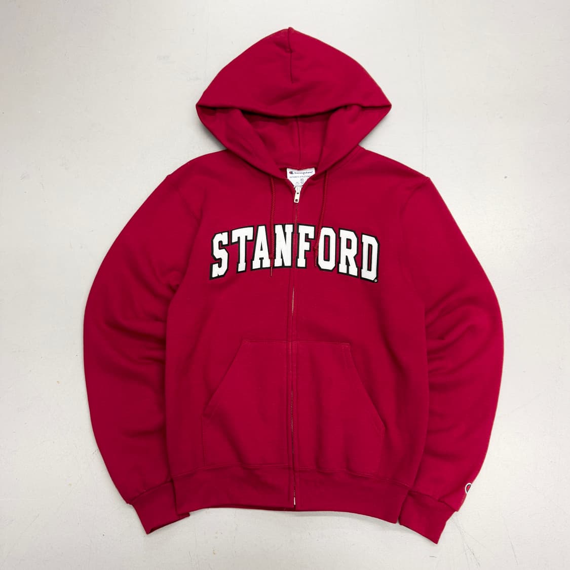 챔피온 스탠포드 후드집업 레드 상품이미지2