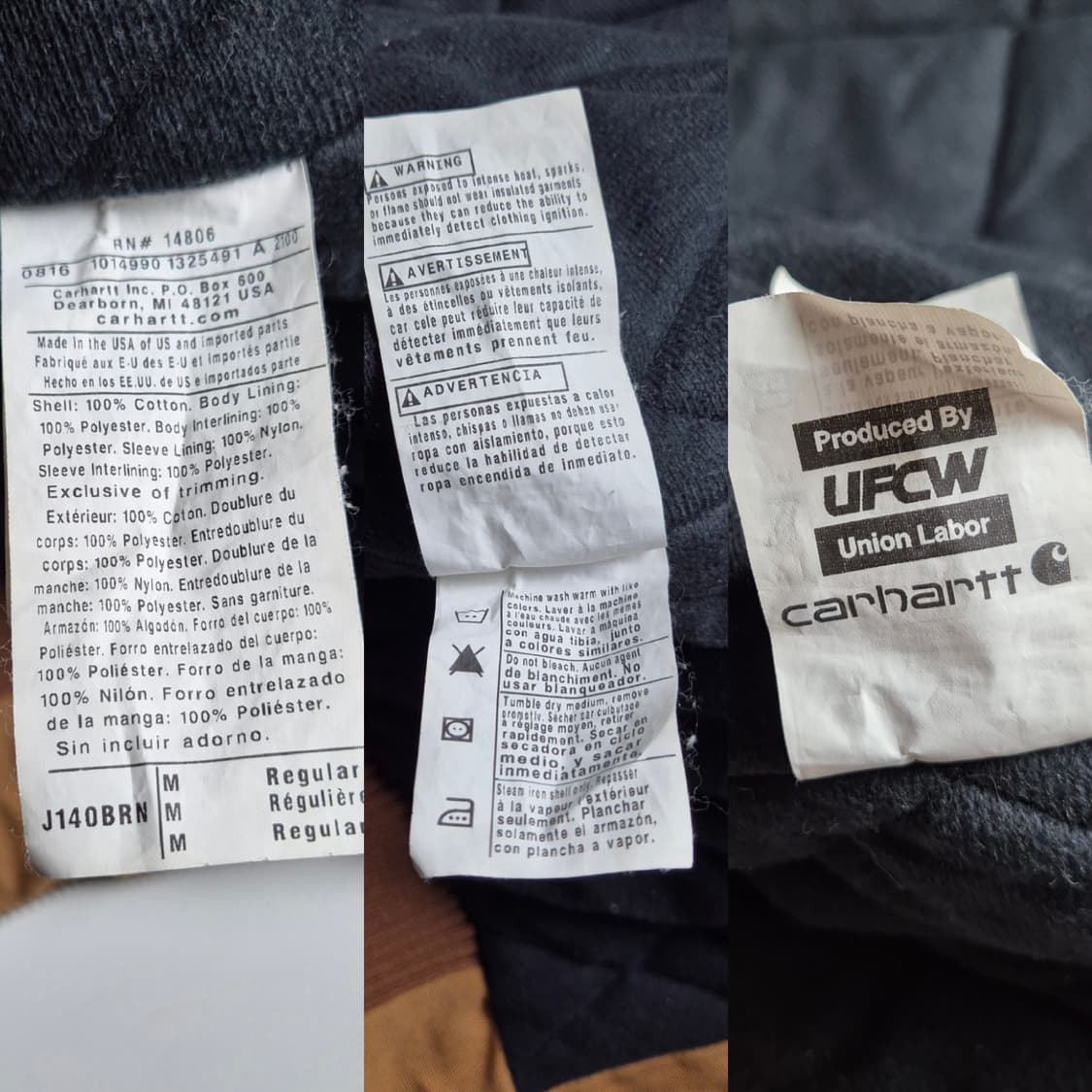 [M] 칼하트 J140 덕액티브 후드자켓 상품이미지9