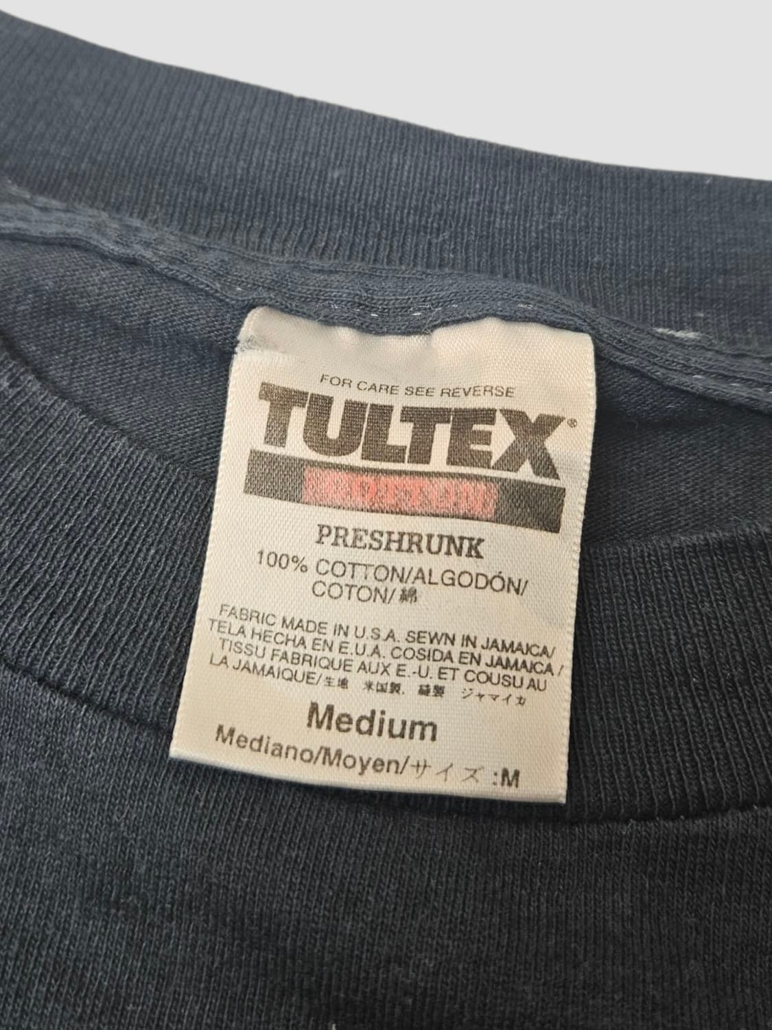 2000's 툴텍스 Tultex Jeaning Life 티셔츠 M 상품이미지4