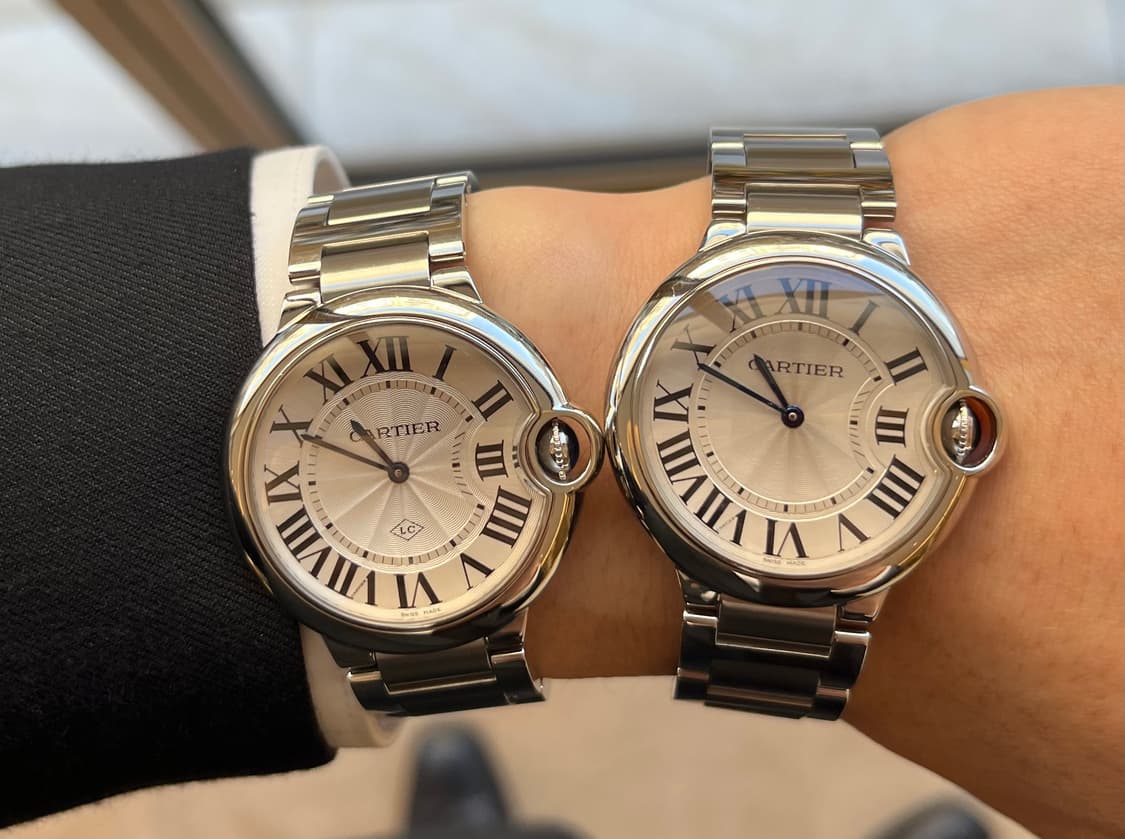 희기) 정품 까르띠에 발롱블루 36mm 리미티드 LC 한정판 상품이미지8