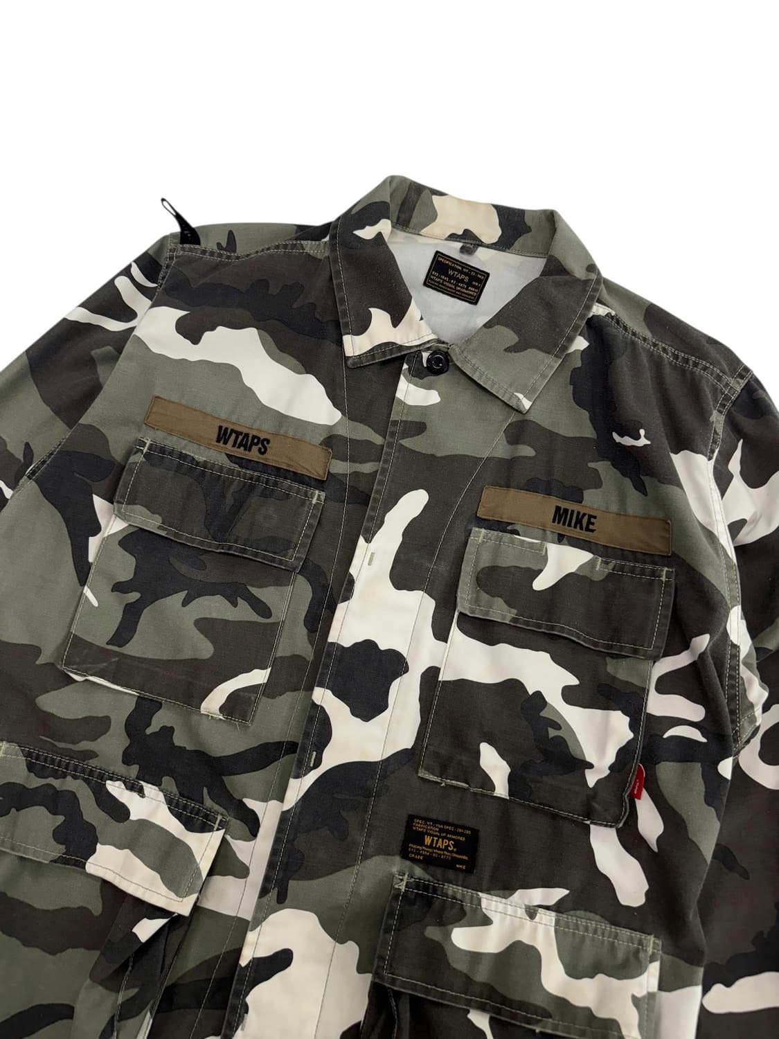 더블탭스 16SS 정글셔츠 자켓 카모 상품이미지3