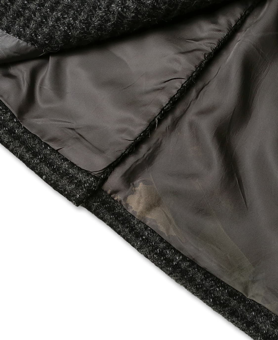 링자켓 [Ring Jacket RJ] 울 알파카 모헤어 실크 체크 코트 상품이미지6