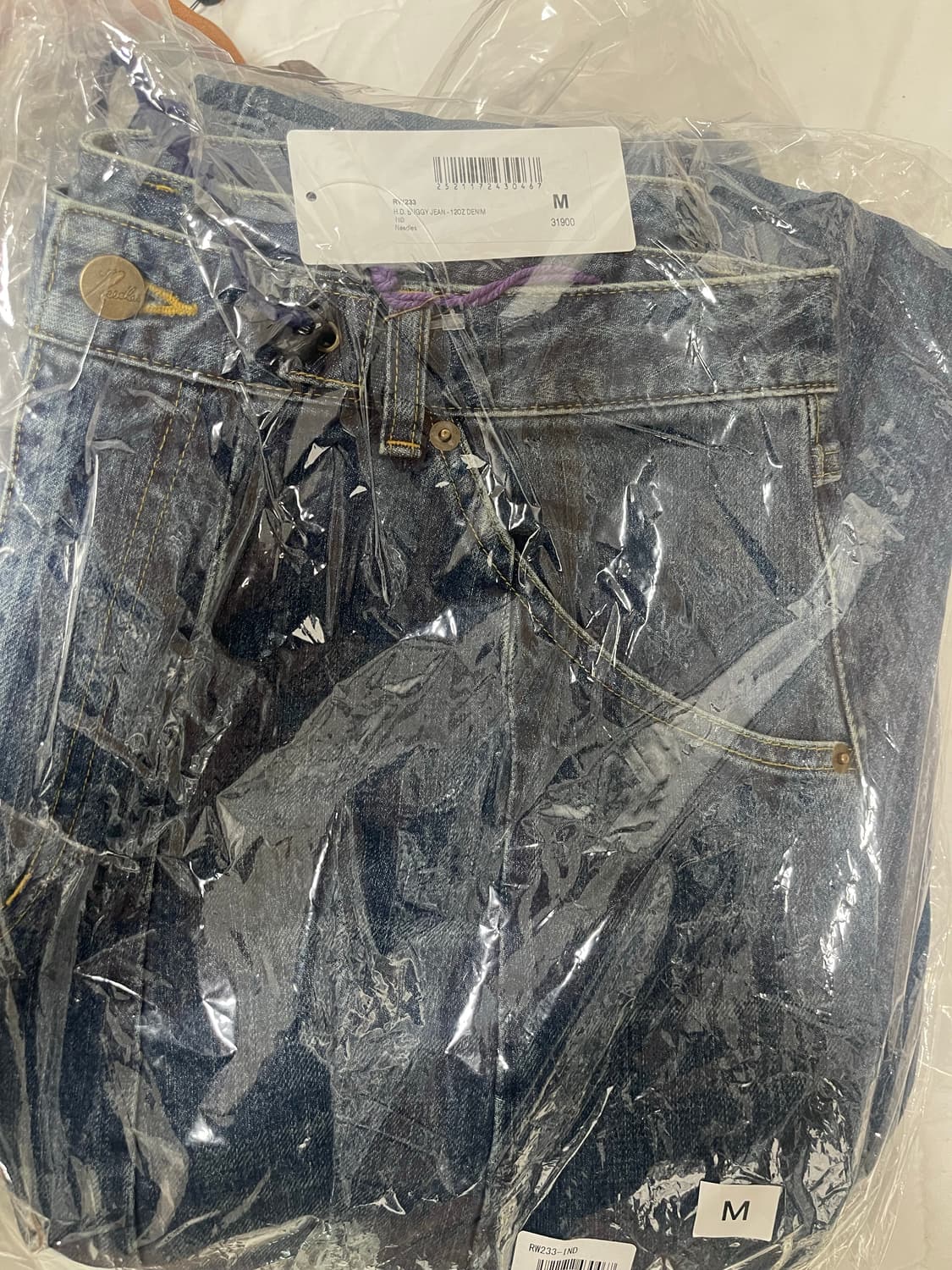 [M] 니들스 HD 버기핏 데님 팬츠 상품이미지2