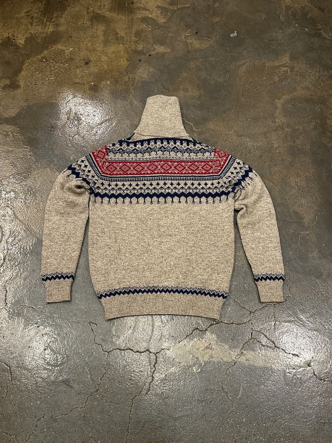 L.L.Bean 노르딕 니트 하프집업 M 상품이미지2