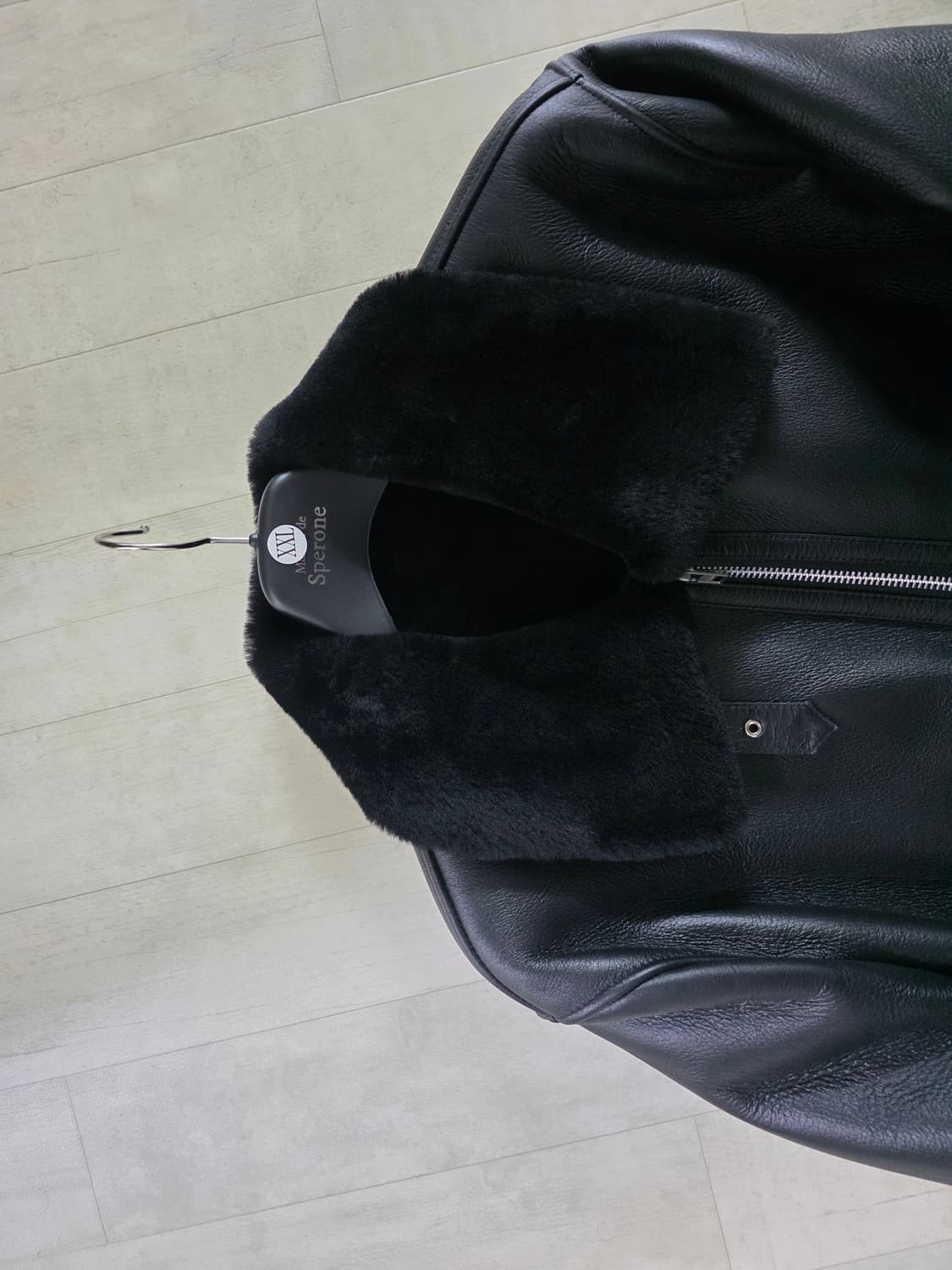 스페로네 b-3 램스킨 리얼 무스탕 2xl 상품이미지4