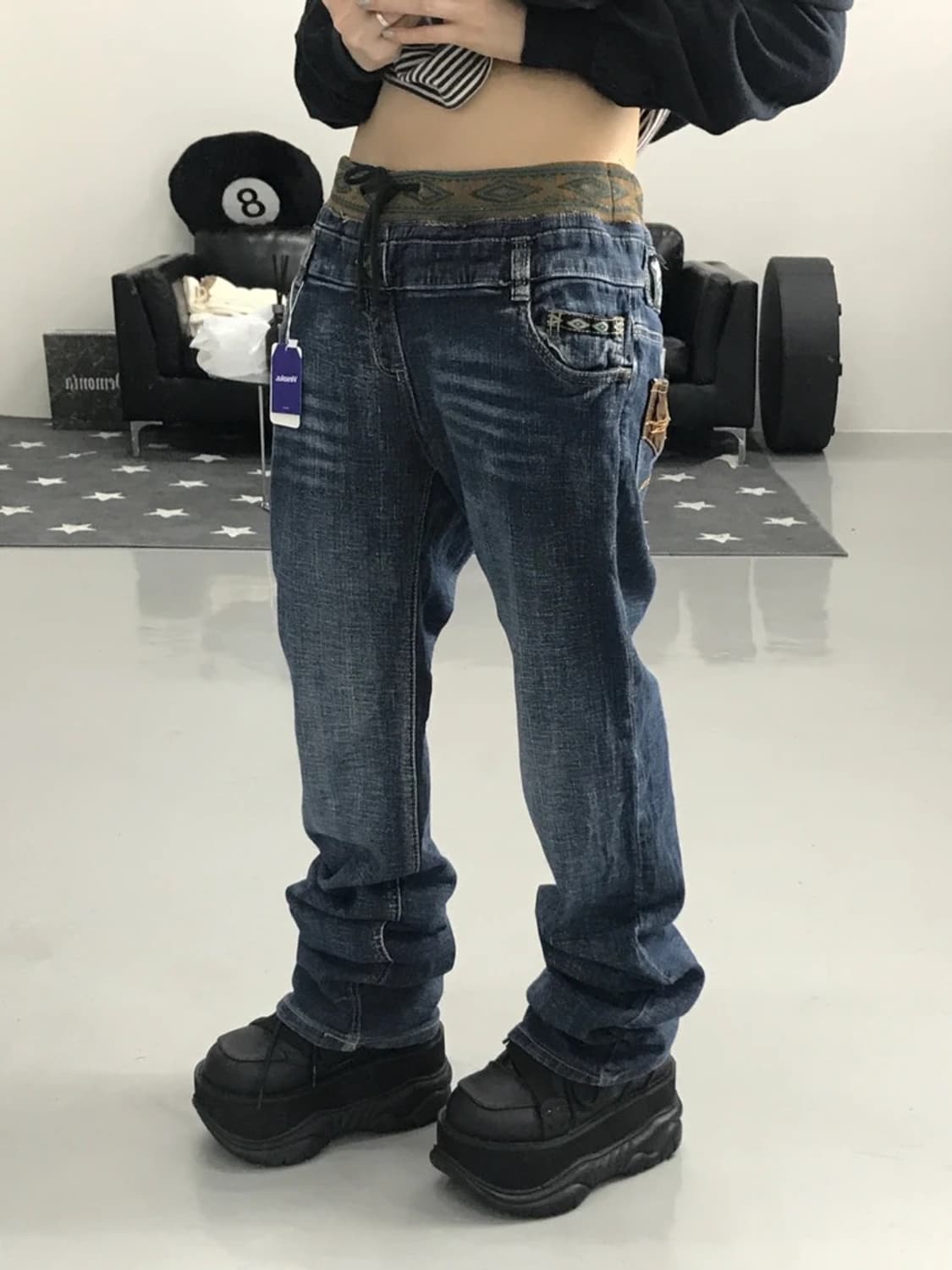 JPN 데님 팬츠 상품이미지3
