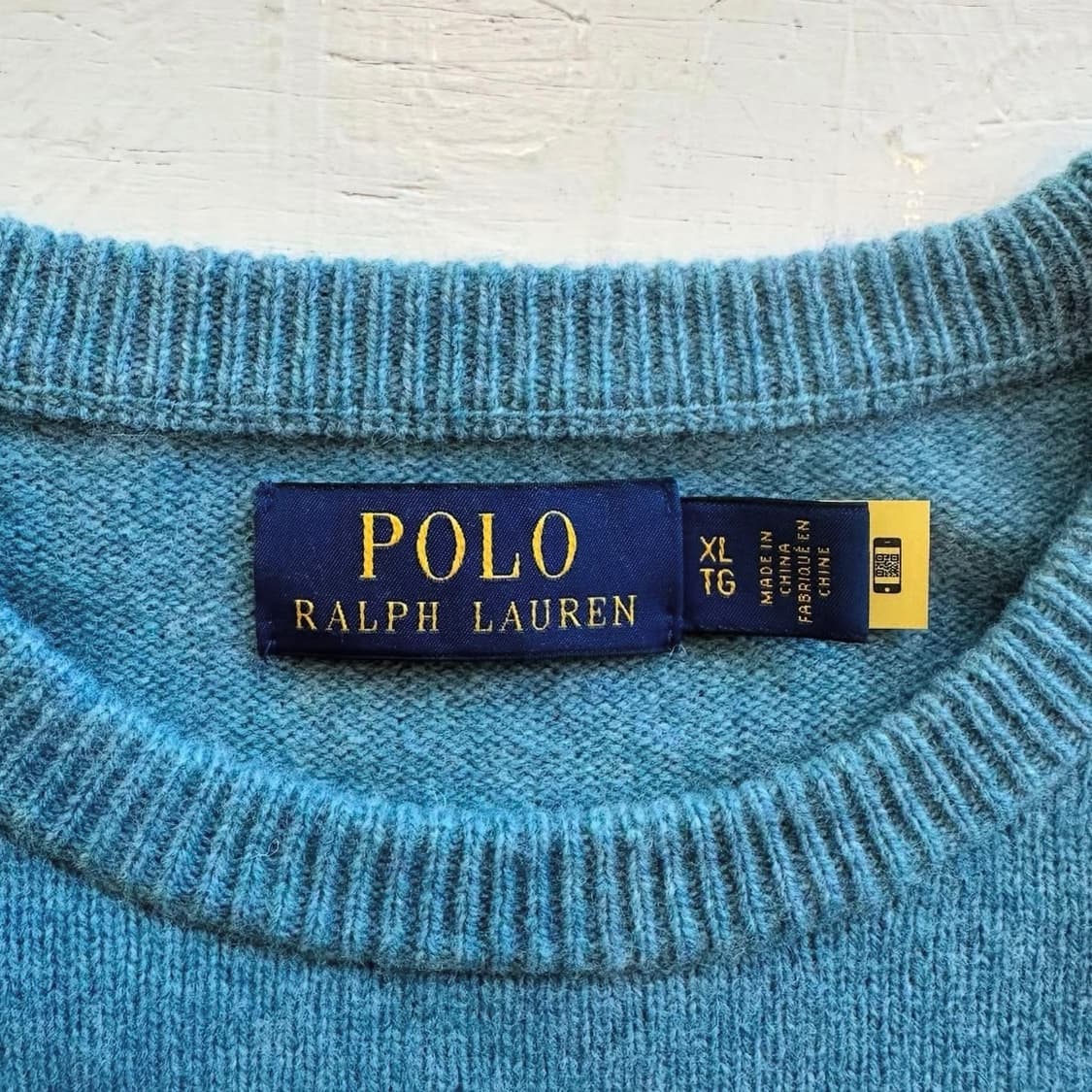 폴로랄프로렌 스카이블루 울 스웨터 상품이미지5