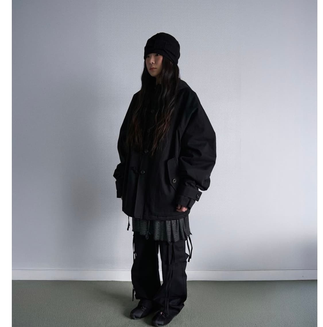 시오서울 스너그 밀리터리 후디 자켓 상품이미지1