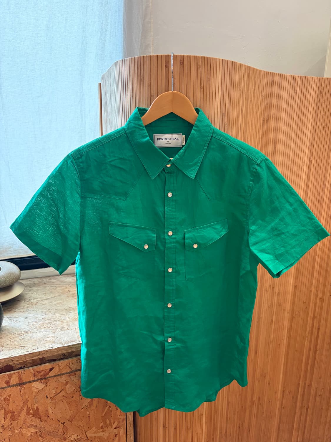 Denime Linen Western Shirt 상품이미지1