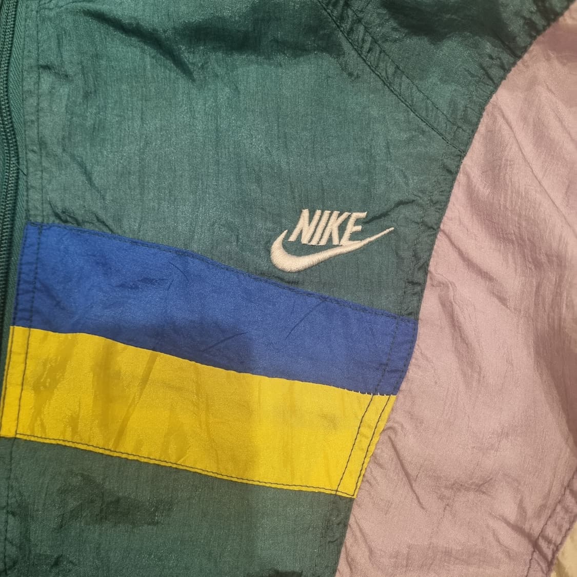 일본 90s 나이키 올드스쿨 바람막이 110사이즈 빈티지 빅스우시 점퍼 상품이미지3