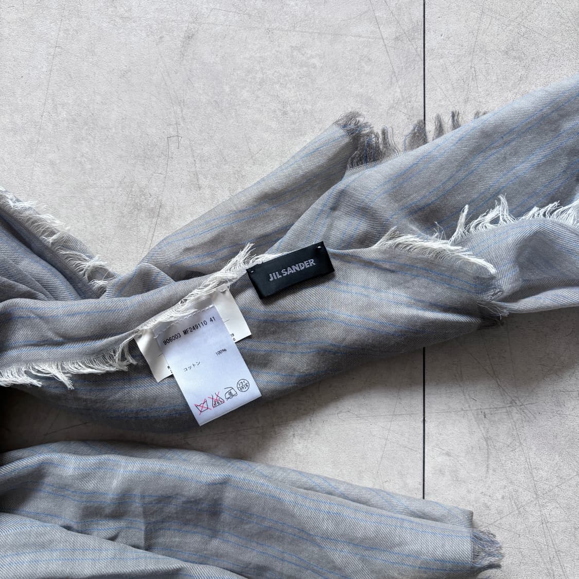 JIL SANDER 코튼 머플러 상품이미지3