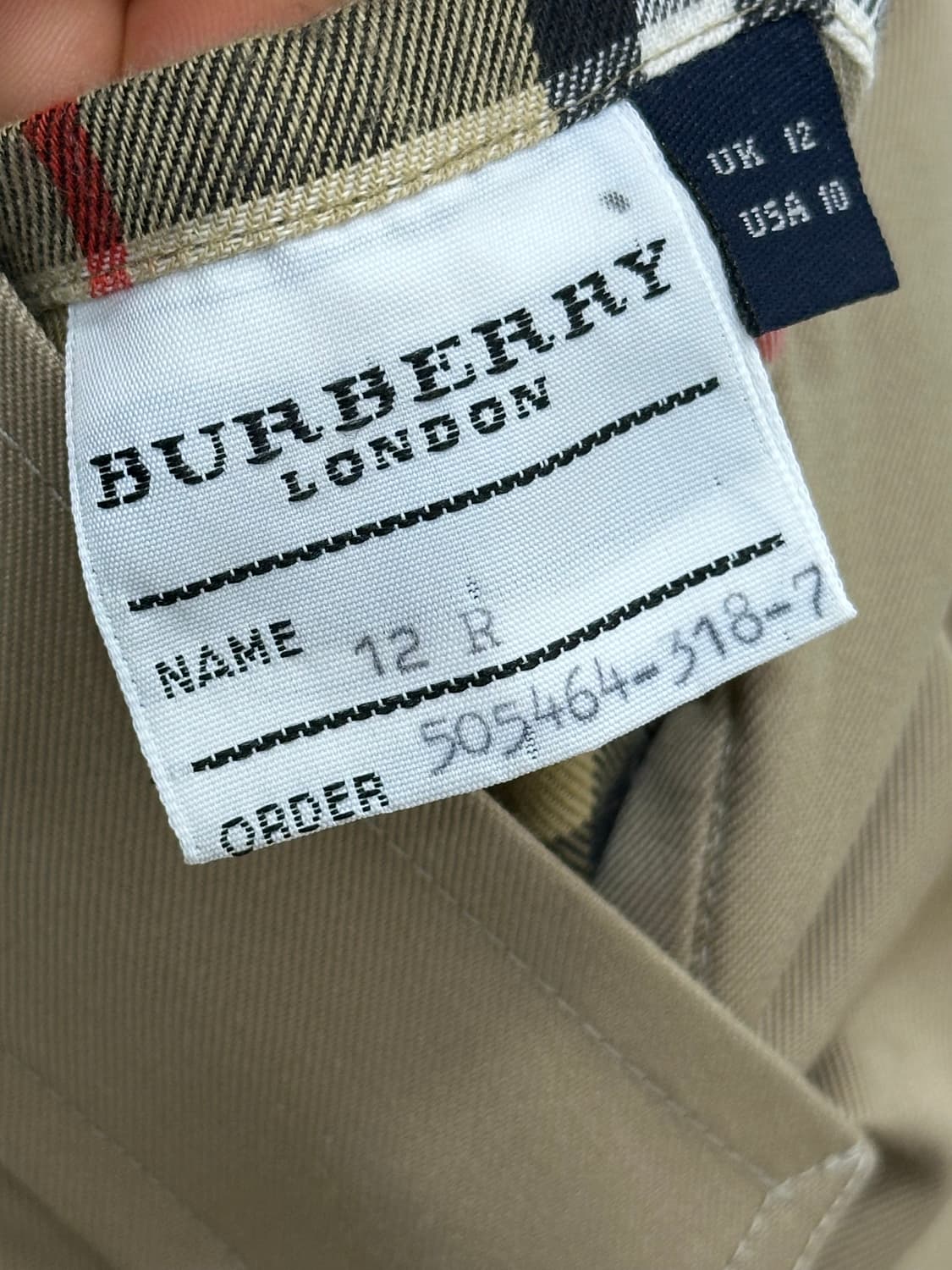 버버리 여성 트렌치코트(울 내피 포함) 상품이미지7