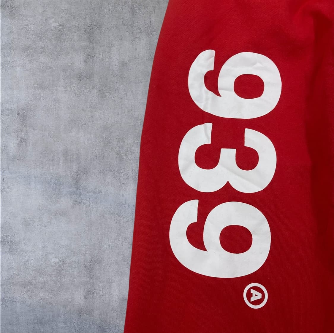 아카이브 볼드 939 로고 레드 스웻 팬츠 상품이미지3