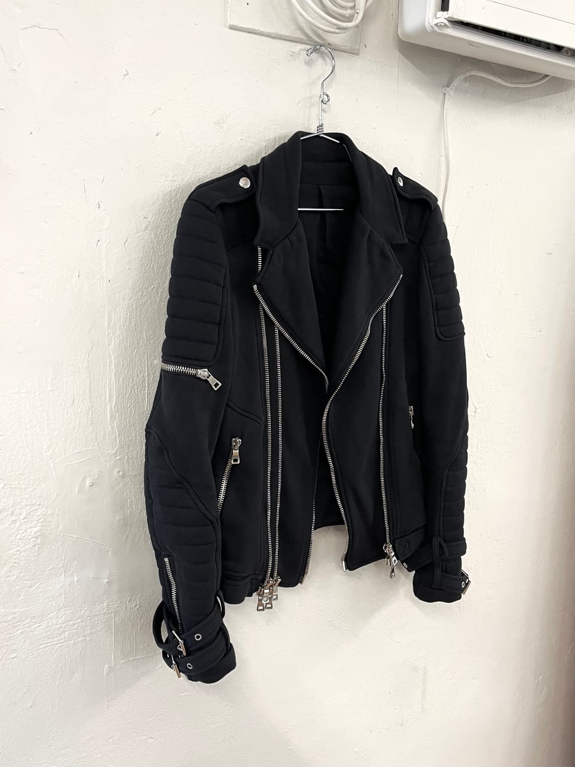 발망 2014SS 올리비에 루스테인 멀티지퍼 코튼 라이더 자켓 상품이미지2