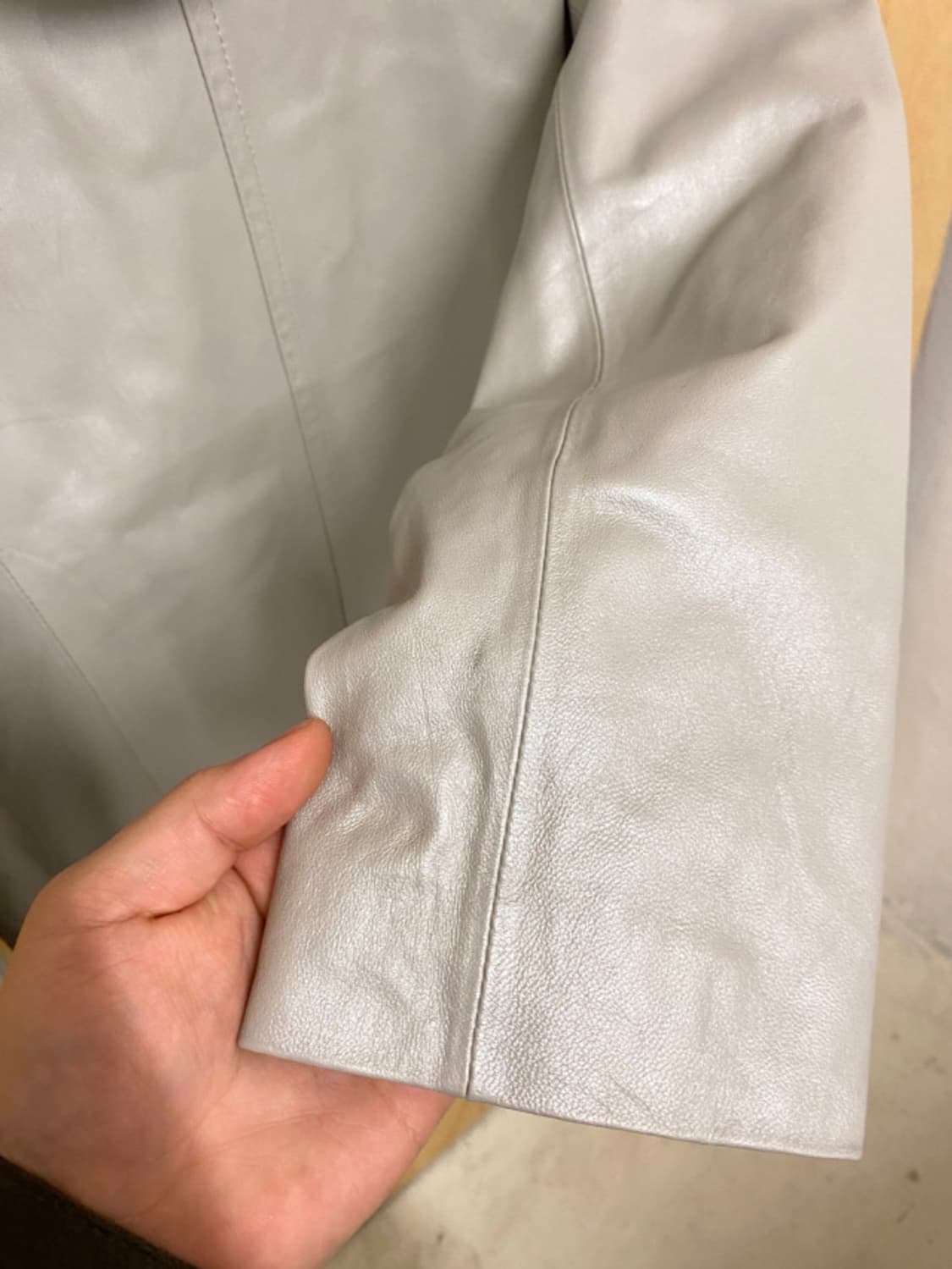 BALMAIN leather duffle coat 발망 레더 더플코트 상품이미지8