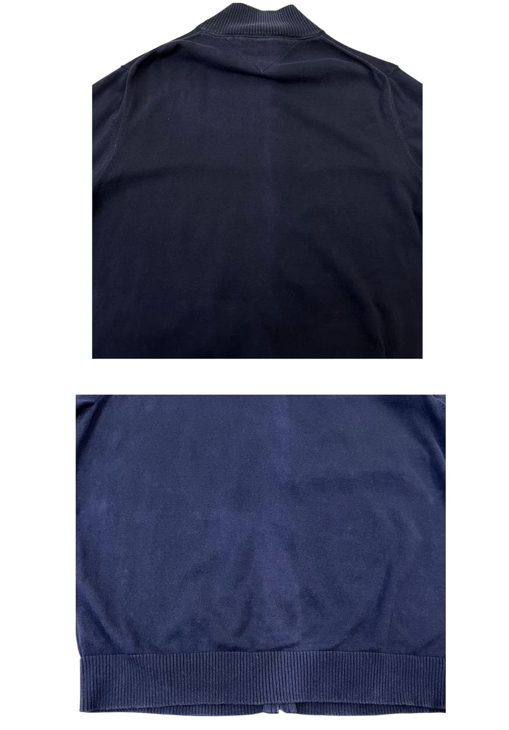 타미힐피거 니트 집업 네이비 XL #csz1861 상품이미지7