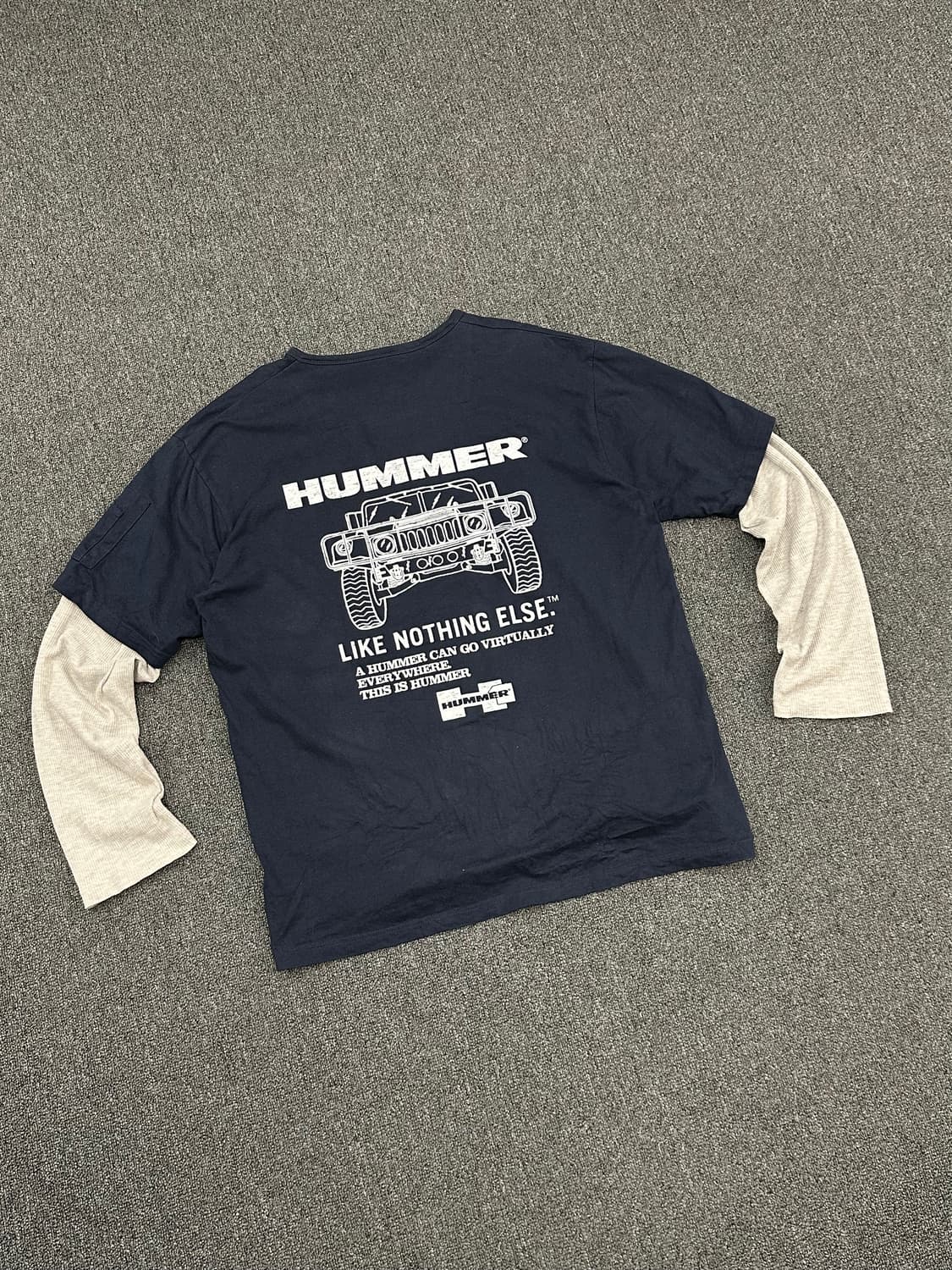 5L)Hummer 빈티지 롱슬리브 상품이미지3