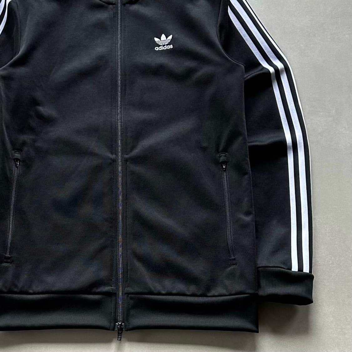 [M]아디다스 베켄바우어 블랙 트랙탑 져지  상품이미지4
