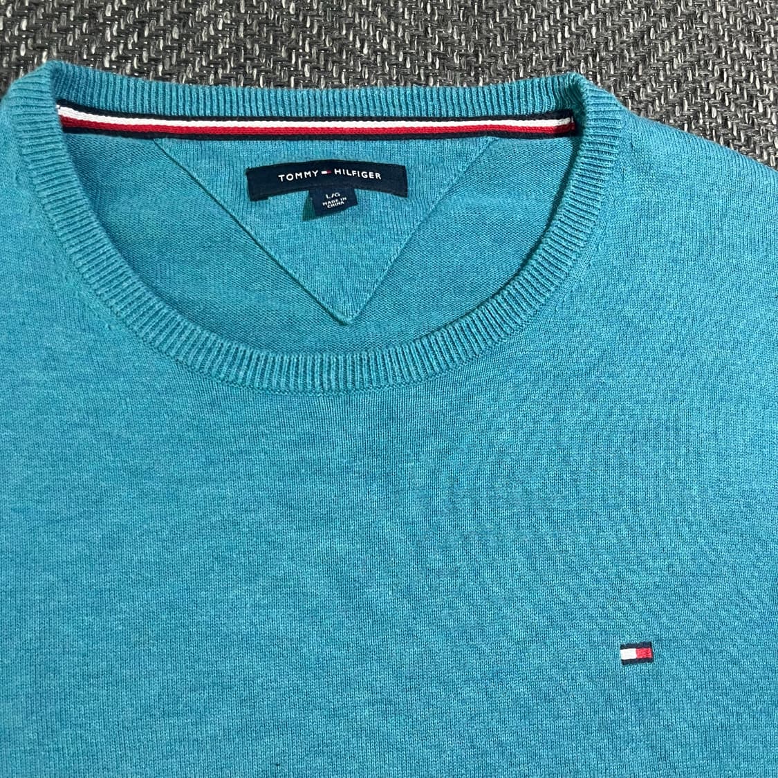 [L] TOMMY HILFIGER 타미힐피거 코튼 니트 상품이미지3