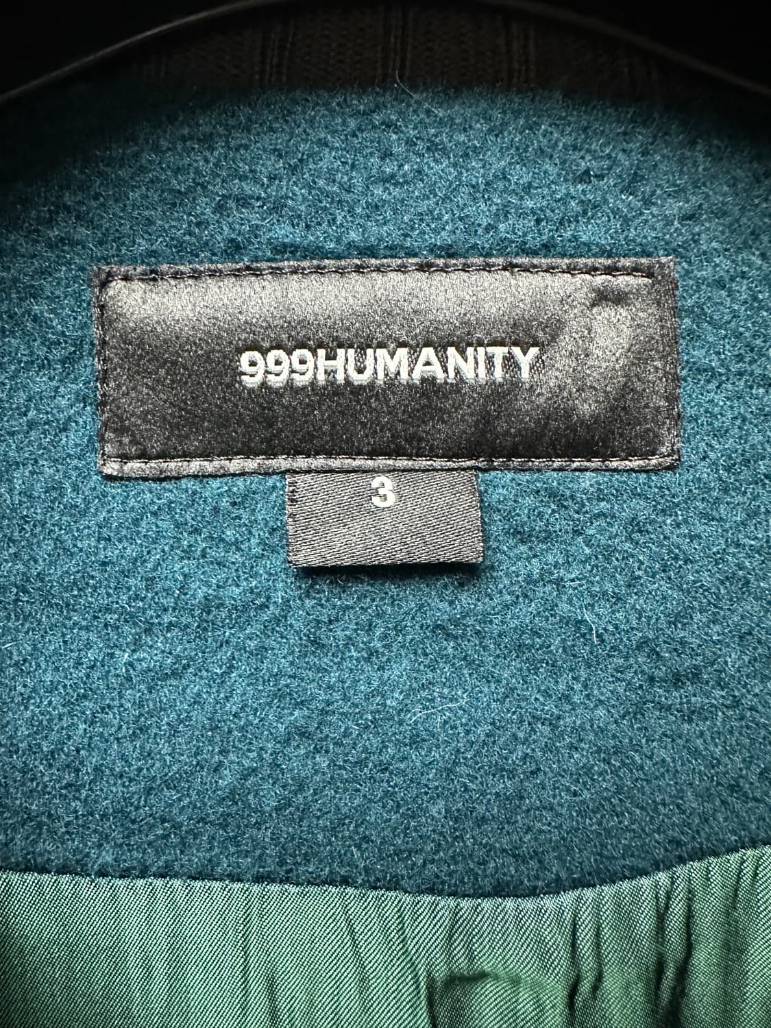 999휴머니티 헤비 울 블루종 터콰이즈 상품이미지6