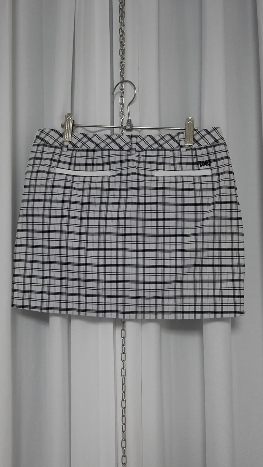 PXG 여성 체크 골프 스커트 새상품 XXS(63) 상품이미지5