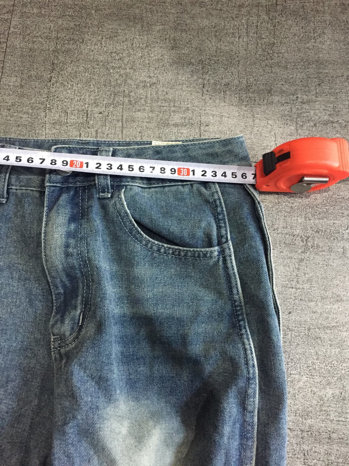 일본 Dazy 올드스쿨스트릿아메카지 워시드 데님팬츠 상품이미지3