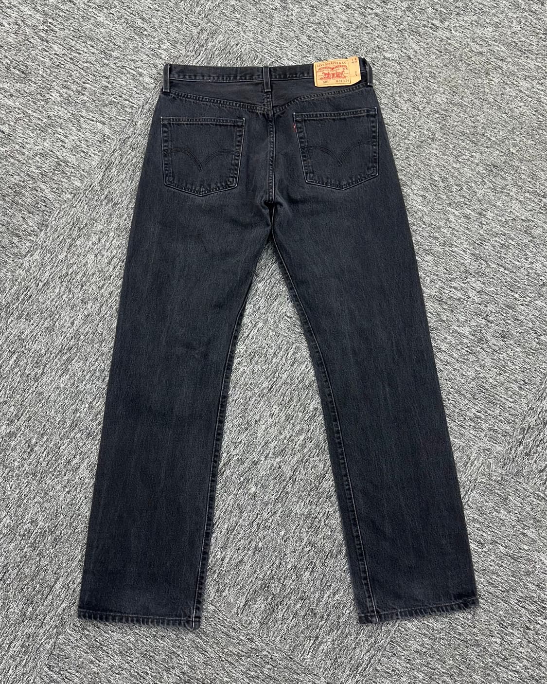 (허단44)00'S 리바이스 501 워싱블랙-M1106 상품이미지5