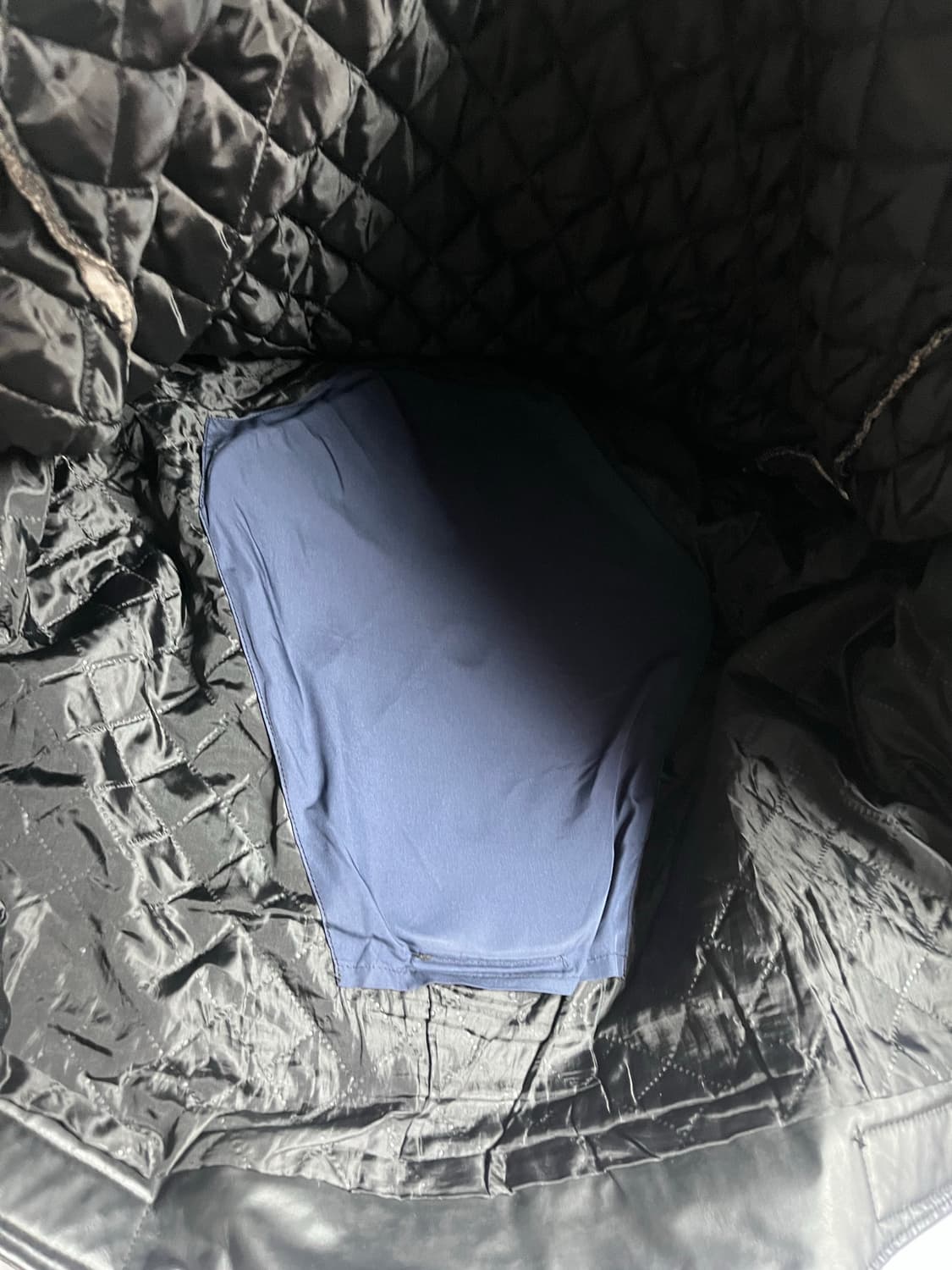 Vintage 블랙 바이커 가죽 자켓 (보호구O) 100 상품이미지3