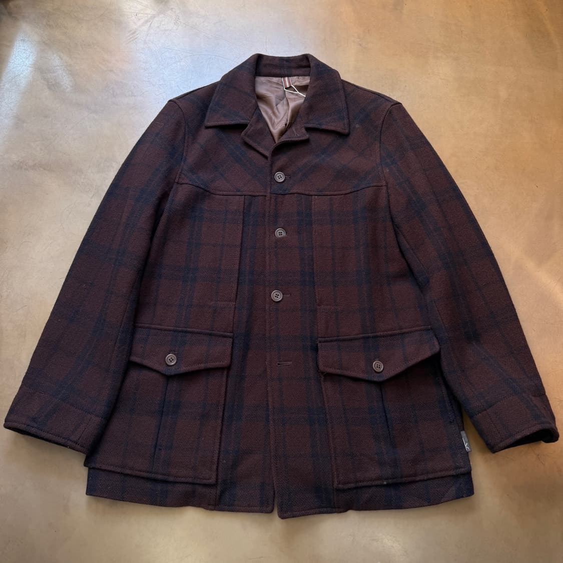 KAKA BY 카즈타카 카토 울혼방 코트 자켓 XL 상품이미지2