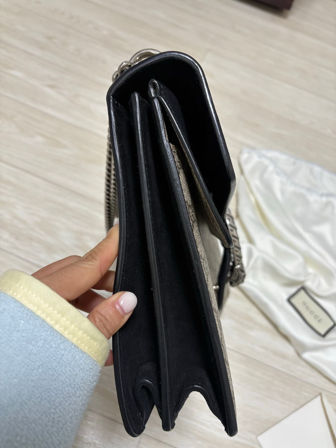 구찌 디오니소스 라지 블랙  상품이미지5