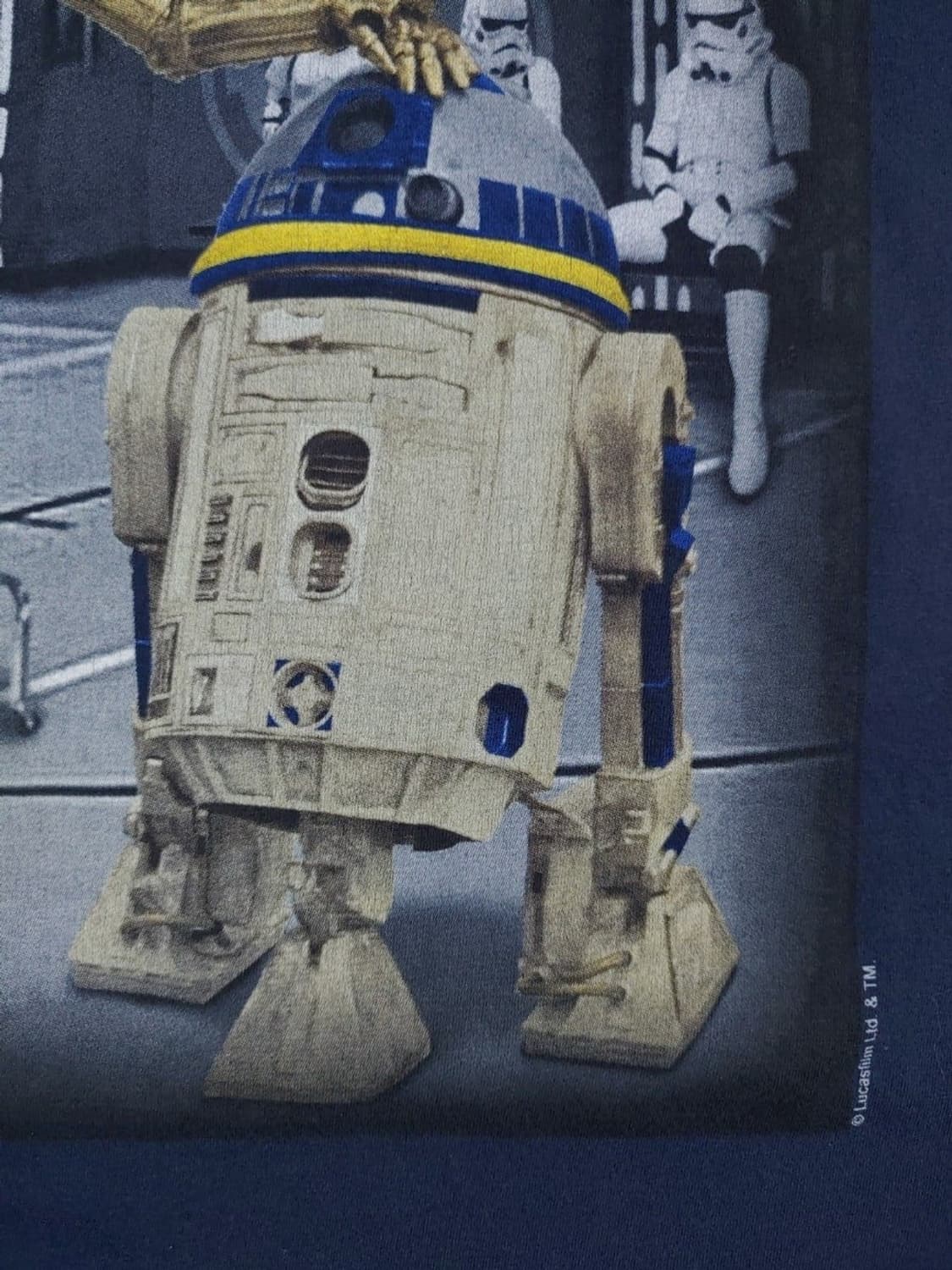 스타워즈 R2D2 C3PO 반팔 티셔츠 M 상품이미지4