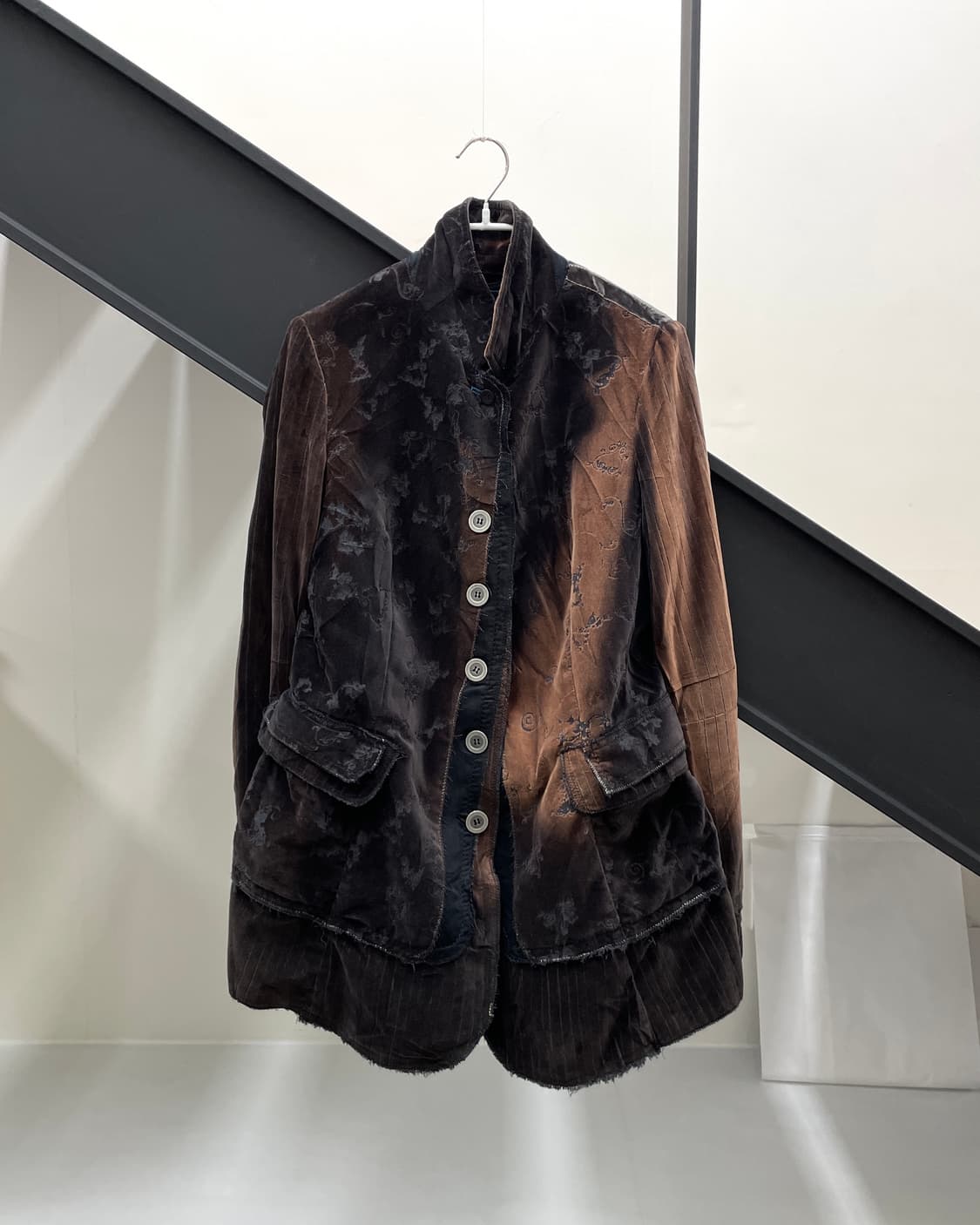 마리떼 프랑소와 저버 90s 벨벳 스티치 디테일 자켓 상품이미지1