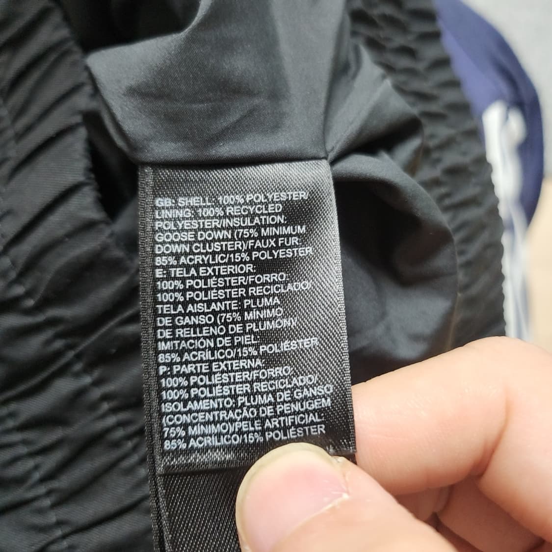 [S] 노스페이스 구스다운 조끼패딩 상품이미지4