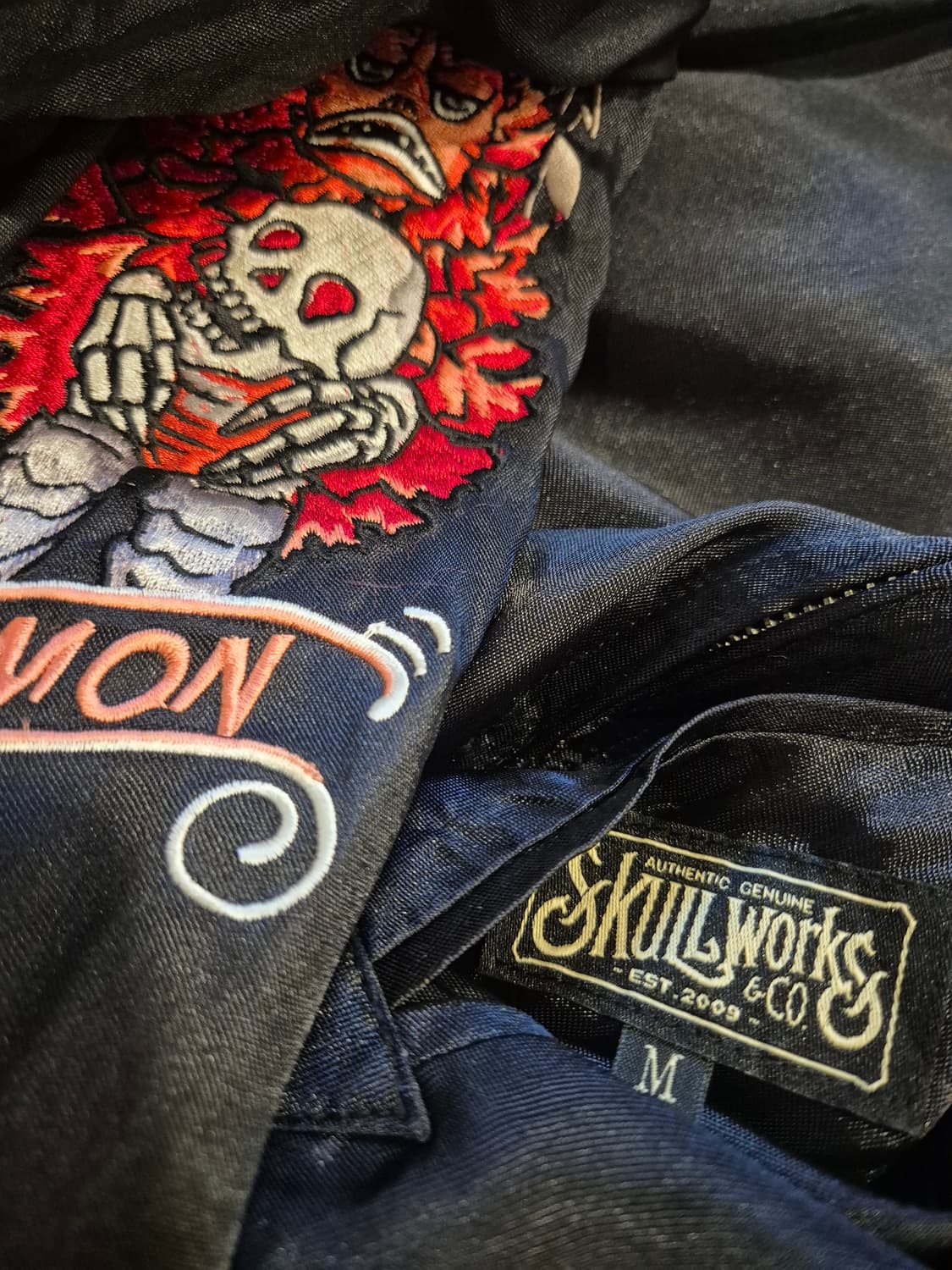 Skull works reversible scajan 상품이미지3