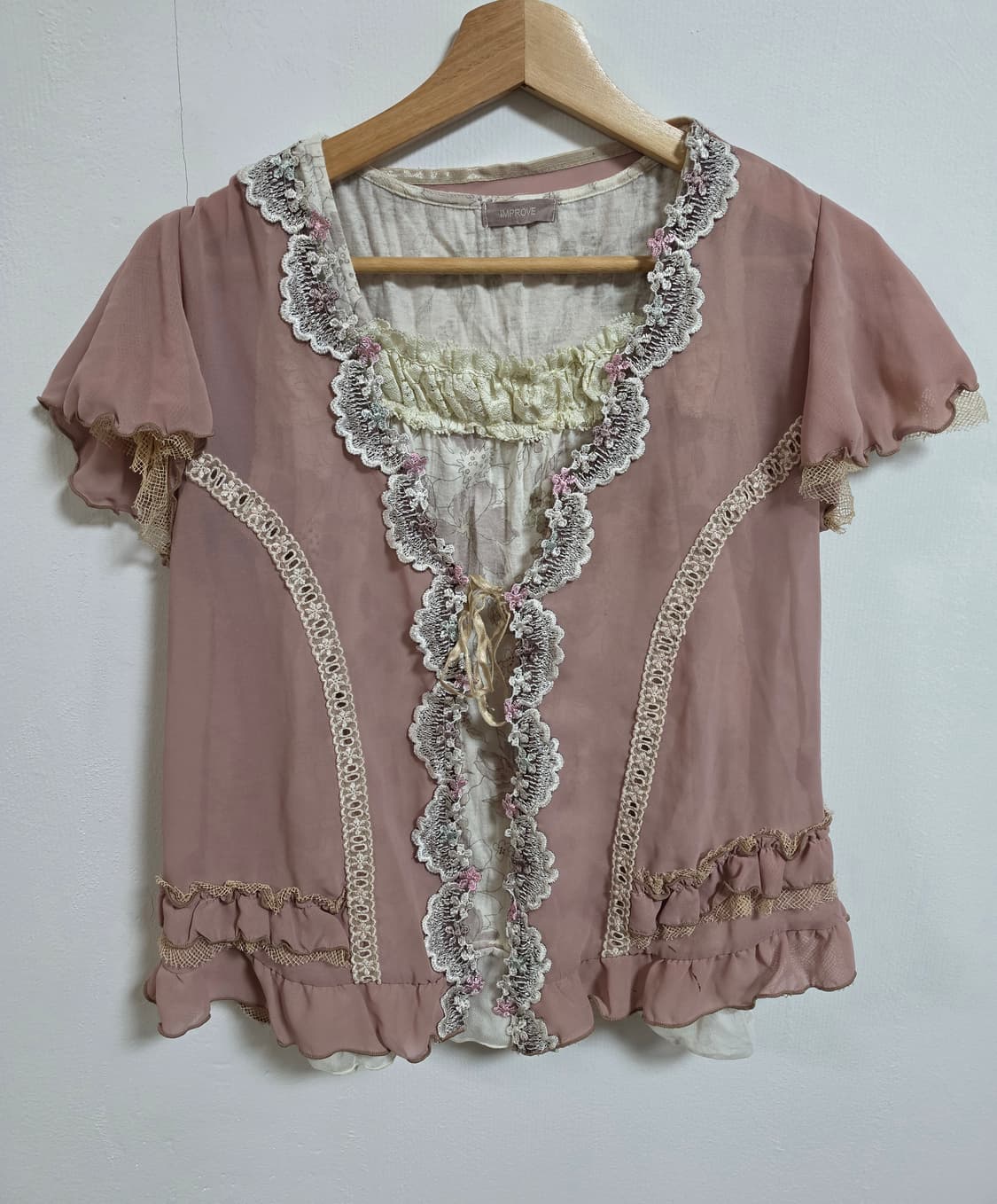 Vintage cardigan sleeveless set 상품이미지1