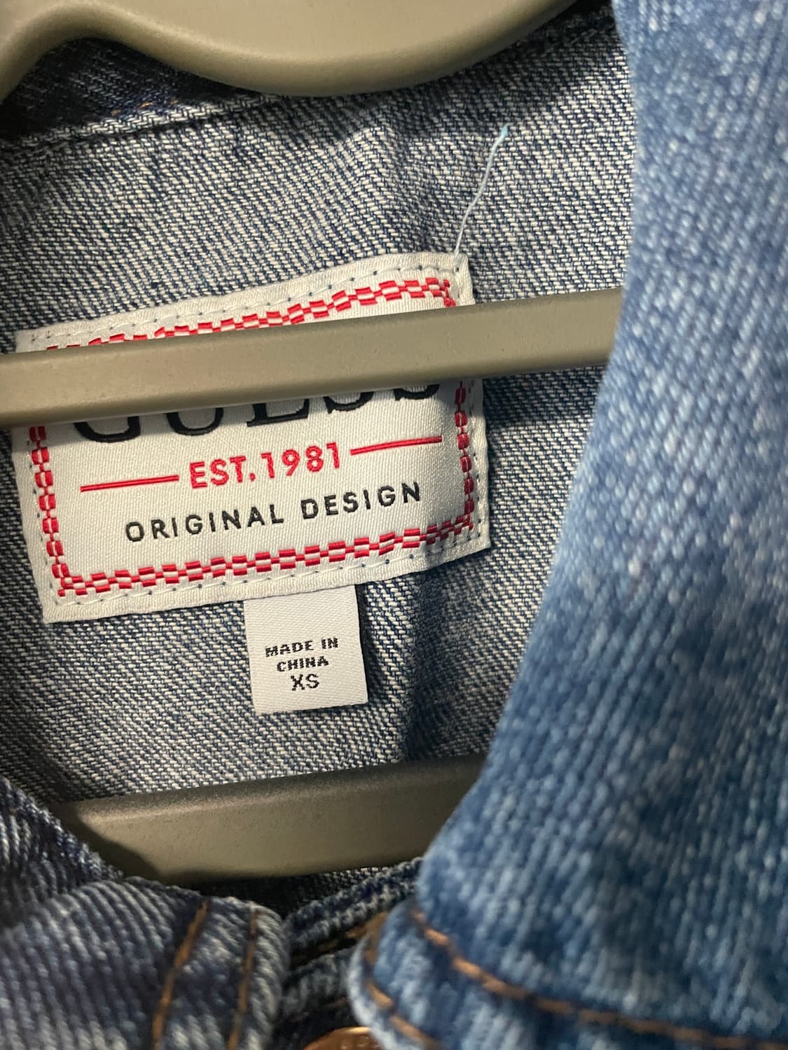 게스 데님 셔츠원피스 상품이미지5