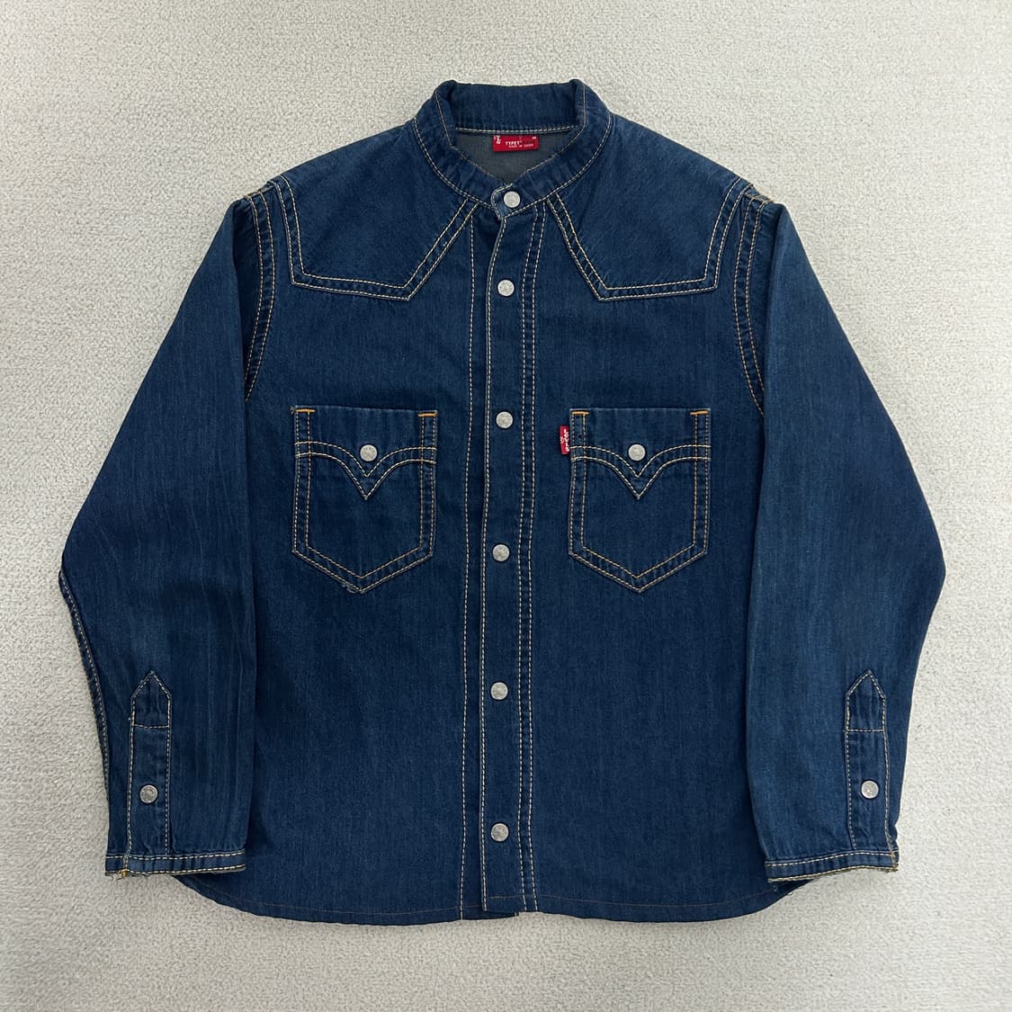 리바이스 타입1 데님 웨스턴 셔츠 상품이미지3