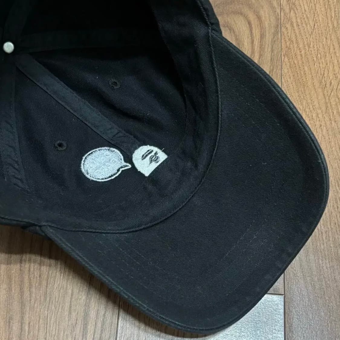 BAPE베이프 모자 볼캡 블랙 상품이미지8