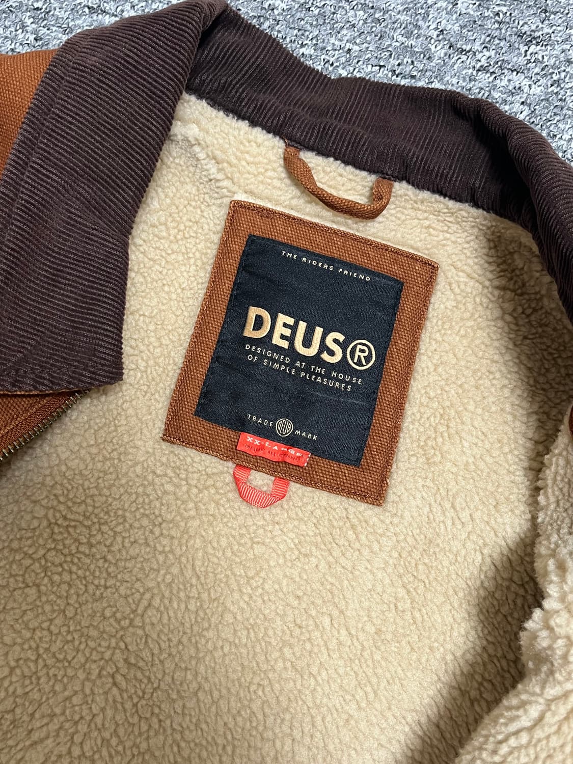 데우스 워크자켓 (털기모) 상품이미지2