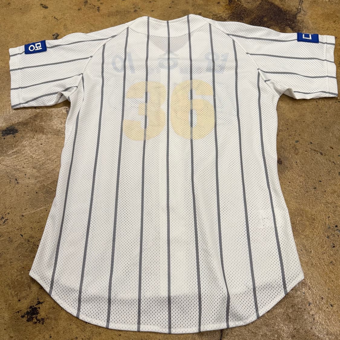 [95] 삼성 라이온즈 왕조 올드 유니폼 마킹 제거 b18 상품이미지3