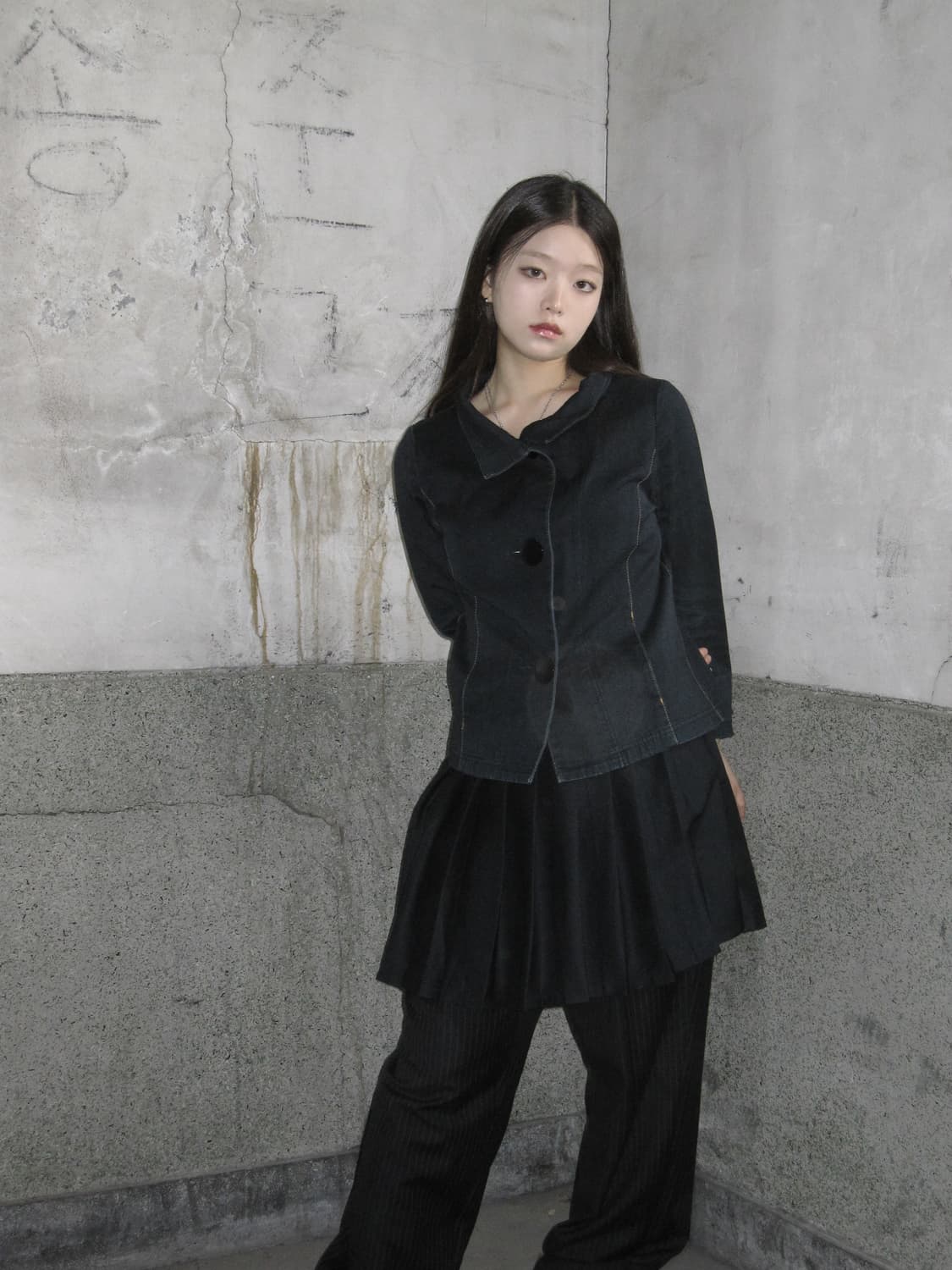 플리츠 미니 스커트 상품이미지3