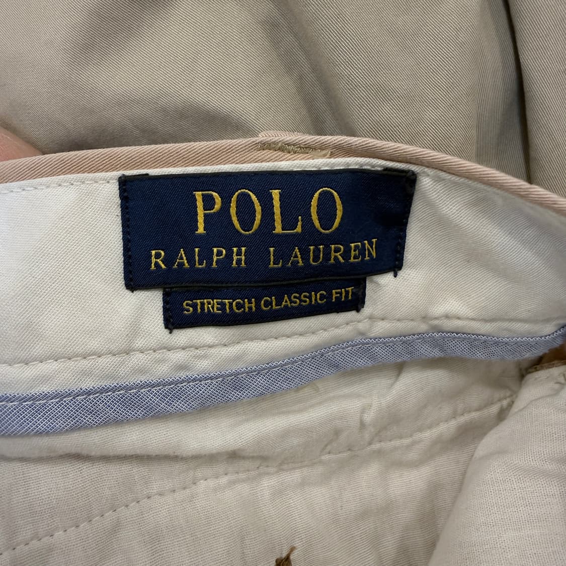 폴로 불독자수 클래식 반바지 상품이미지3